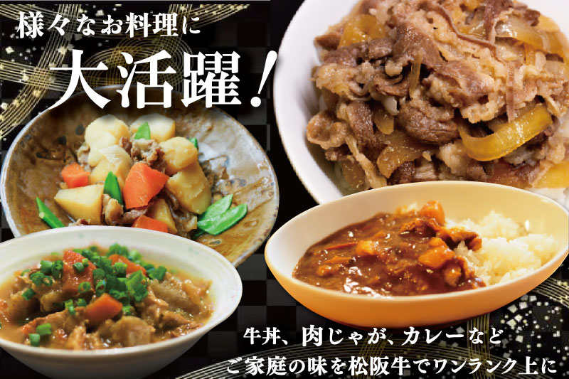 家庭用 松阪牛 小間切れ 200g×7P 肉 牛 牛肉 和牛 ブランド牛 高級 国産 霜降り 冷凍 ふるさと 人気 コマ切れ コマ 焼肉 肉じゃが 牛丼 カレー 煮込み 炒め 小分け 小間 こま こま切れ SS2