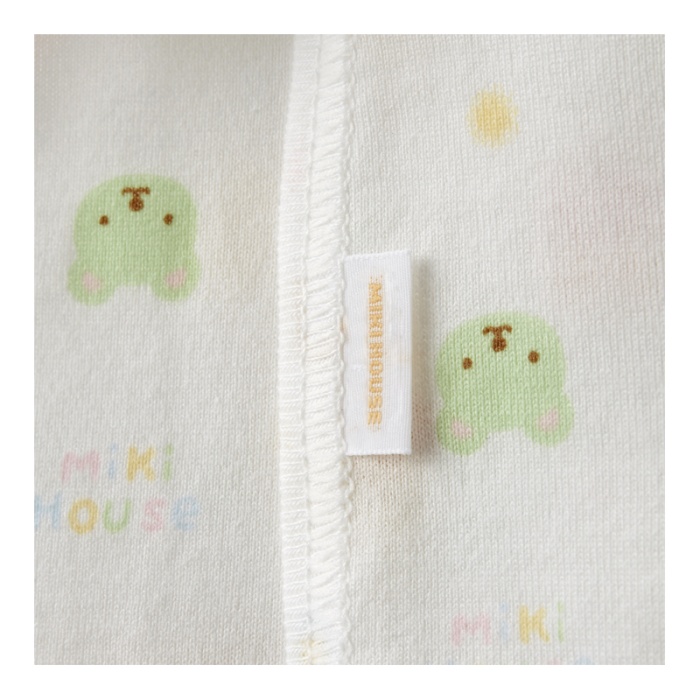 ミキハウス　ピュアベール天竺肌着セット（白） / ピュアベール 天竺 肌着 セット 吸水性 耐久性 日本製 抗菌抗ウイルス加工 大台町 三重県