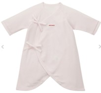 ミキハウス　ピュアベールフライス肌着セット（ピンク） / ピュアベール フライス素材 肌着 セット 吸水性 耐久性 日本製 抗菌抗ウイルス加工 大台町 三重県