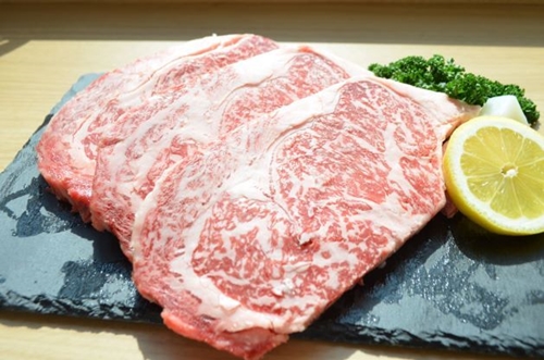 松阪肉　ロース　ステーキ　200ｇ×3枚／（冷凍）多気郡農協　和牛　黒毛　特産品　松阪肉　BBQ　キャンプ　三重県　大台町