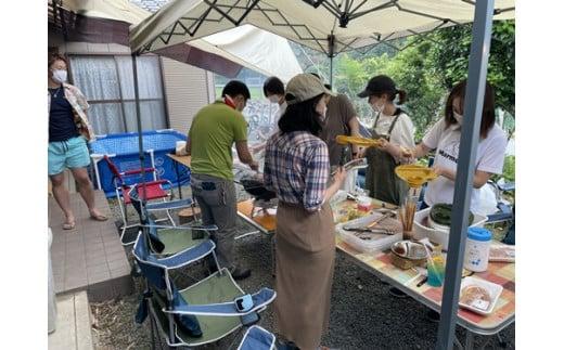 プランクBBQ体験　ペアチケット／地域活性化協議会　ふるさと納税　アウトドア　三重県　大紀町