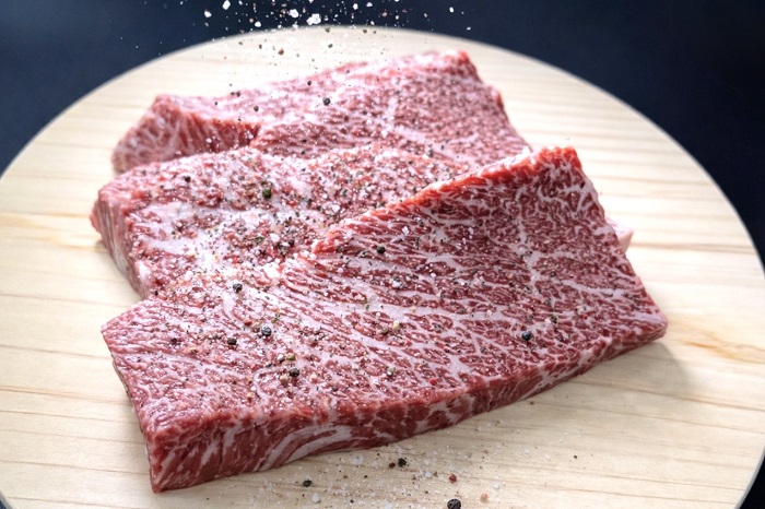 （冷凍） 松阪牛 カイノミステーキ 150ｇ×4枚 B-137 ／冷凍　瀬古食品　ふるさと納税　牛肉　松阪肉　名産　ブランド　霜ふり本舗　三重県　大紀町