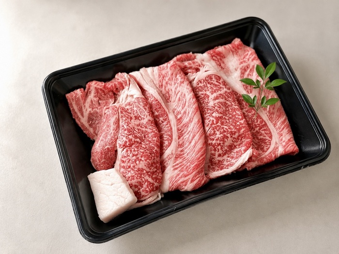 （冷凍） 松阪牛すき焼き　ロース・肩ロース200ｇ b-175 ／ 瀬古食品 ふるさと納税 牛肉 松阪肉 名産 ブランド 霜ふり本舗 三重県 大紀町