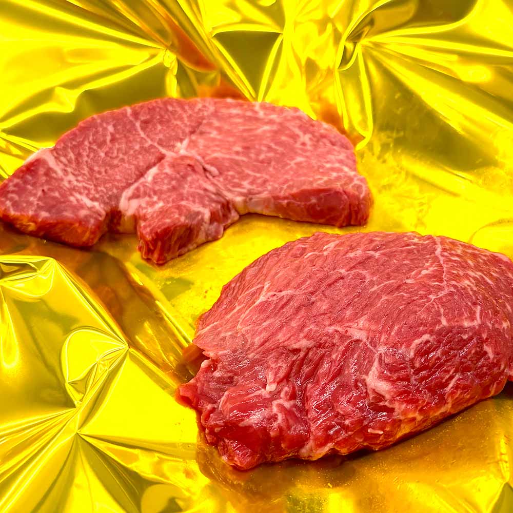 （冷凍） 松阪牛ミニモモステーキ　100ｇ×2枚 b-179 ／ 瀬古食品 ふるさと納税 牛肉 松阪肉 名産 ブランド 霜ふり本舗 三重県 大紀町