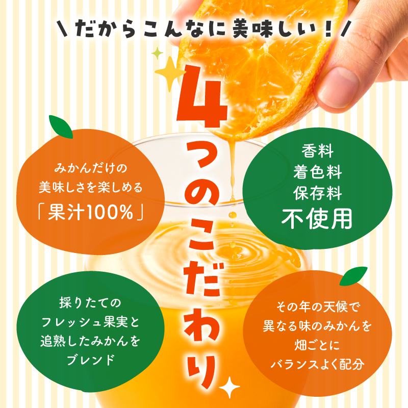 ささのうち農園の みかんじゅうす 3本セット【 100％ストレートみかんジュース 柑橘飲料 化粧箱入り 果物 みかん ギフト ささのうち農園 三重県 御浜町 】