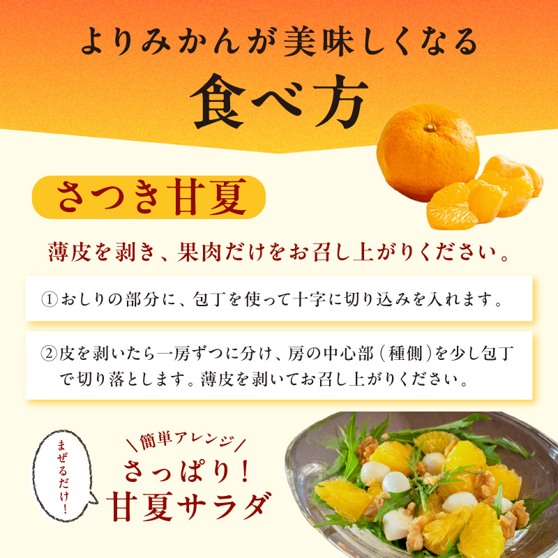 〈 ご入金確認から7営業日程度で発送！ 〉5月の御浜柑橘 みかん2種詰め合わせ 7キロ【先行予約 期間限定 果物 フルーツ みかん セミノール 甘夏 詰め合わせ セット 7kg 三重県 御浜町】