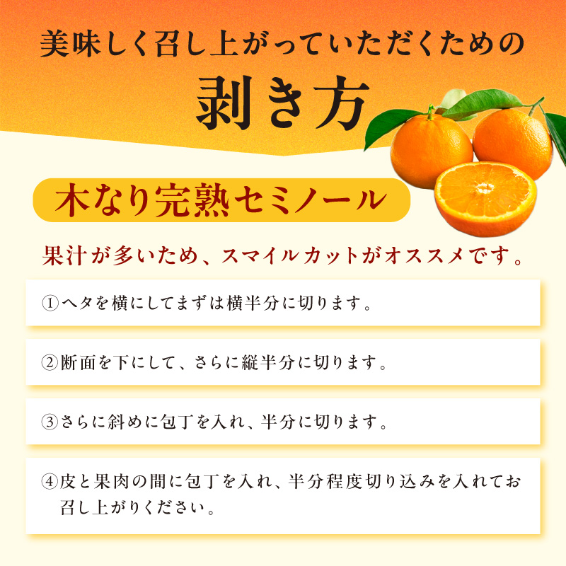 5月の御浜柑橘 みかん2種詰め合わせ 7キロ【先行予約 期間限定 果物 フルーツ みかん セミノール 甘夏 詰め合わせ セット 7kg 三重県 御浜町】