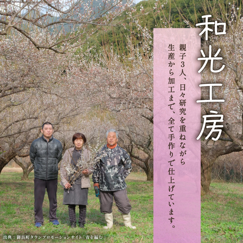 和光工房の梅のつぶやき1.8キロ【梅干し 梅干 梅 南高梅 昔ながら しそ梅 しそ漬け 1.8kg 三重県 御浜町】
