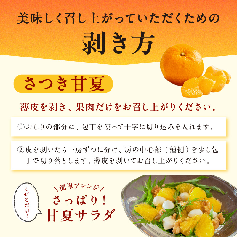 5月の御浜柑橘 みかん2種詰め合わせ 7キロ【先行予約 期間限定 果物 フルーツ みかん セミノール 甘夏 詰め合わせ セット 7kg 三重県 御浜町】